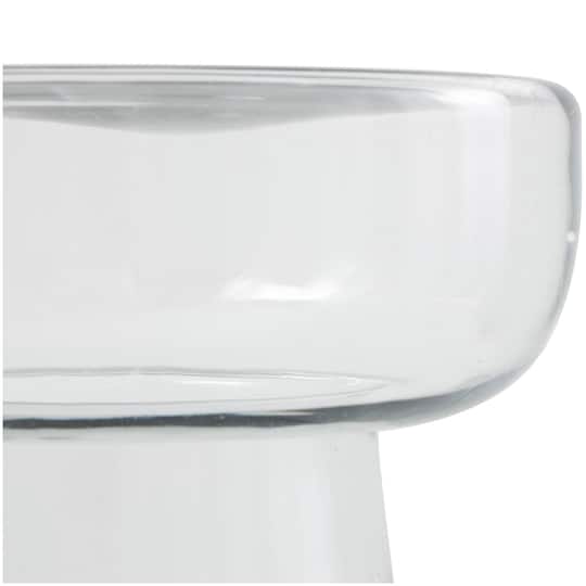 20" Glass Modern Side End Accent Table